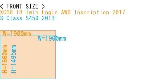 #XC60 T8 Twin Engin AWD Inscription 2017- + S-Class S450 2013-